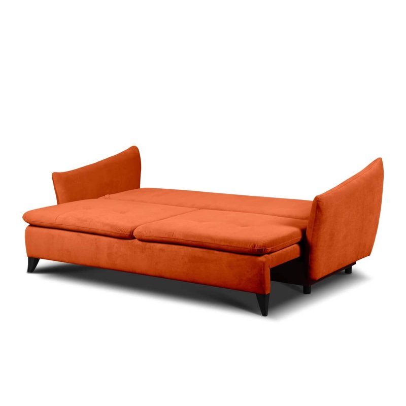 Sofa TENU, oranžinė, 230x92x97 cm