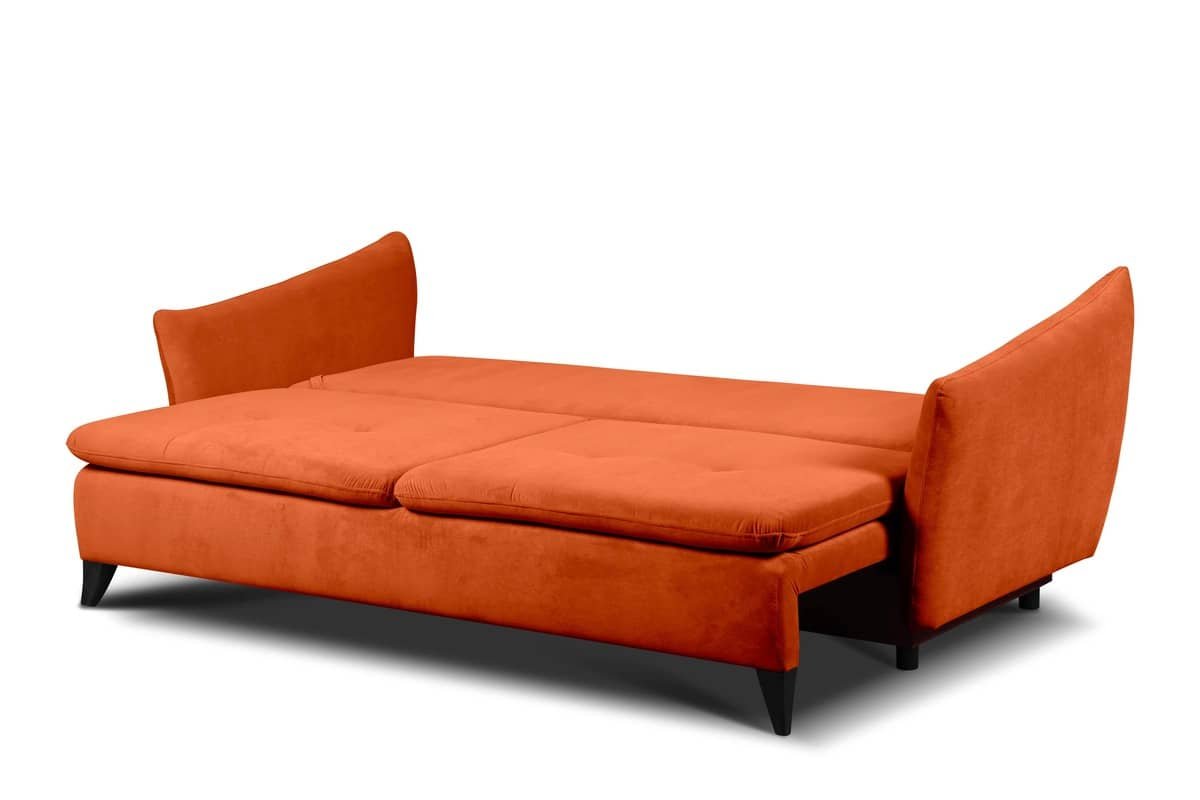 Sofa TENU, oranžinė, 230x92x97 cm