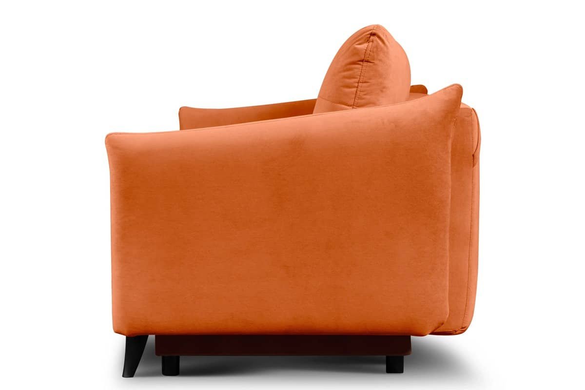 Sofa TENU, oranžinė, 230x92x97 cm