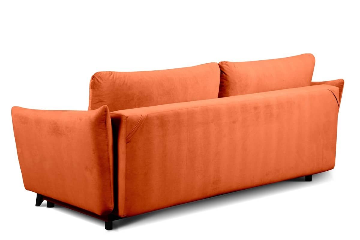 Sofa TENU, oranžinė, 230x92x97 cm