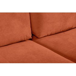 Sofa TENU, oranžinė, 230x92x97 cm