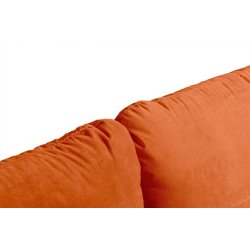 Sofa TENU, oranžinė, 230x92x97 cm