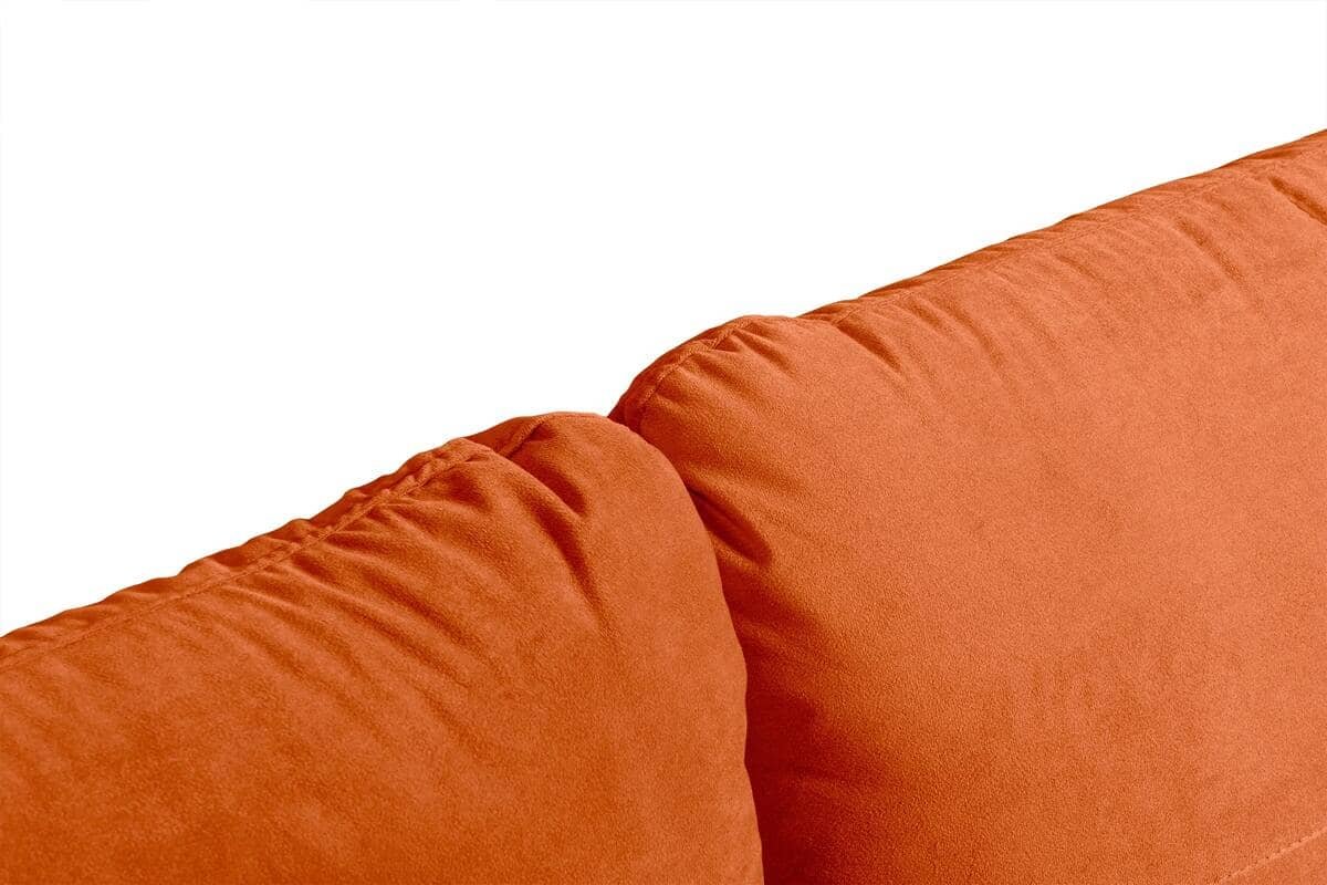 Sofa TENU, oranžinė, 230x92x97 cm