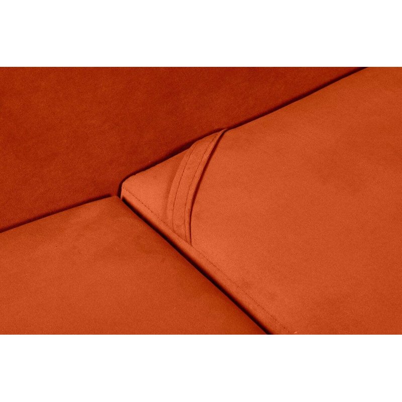 Sofa TENU, oranžinė, 230x92x97 cm