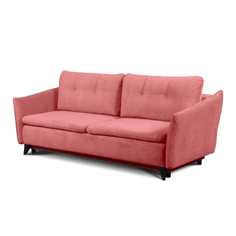 Sofa TENU, rožinė, 230x92x97 cm