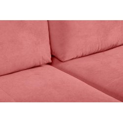 Sofa TENU, rožinė, 230x92x97 cm