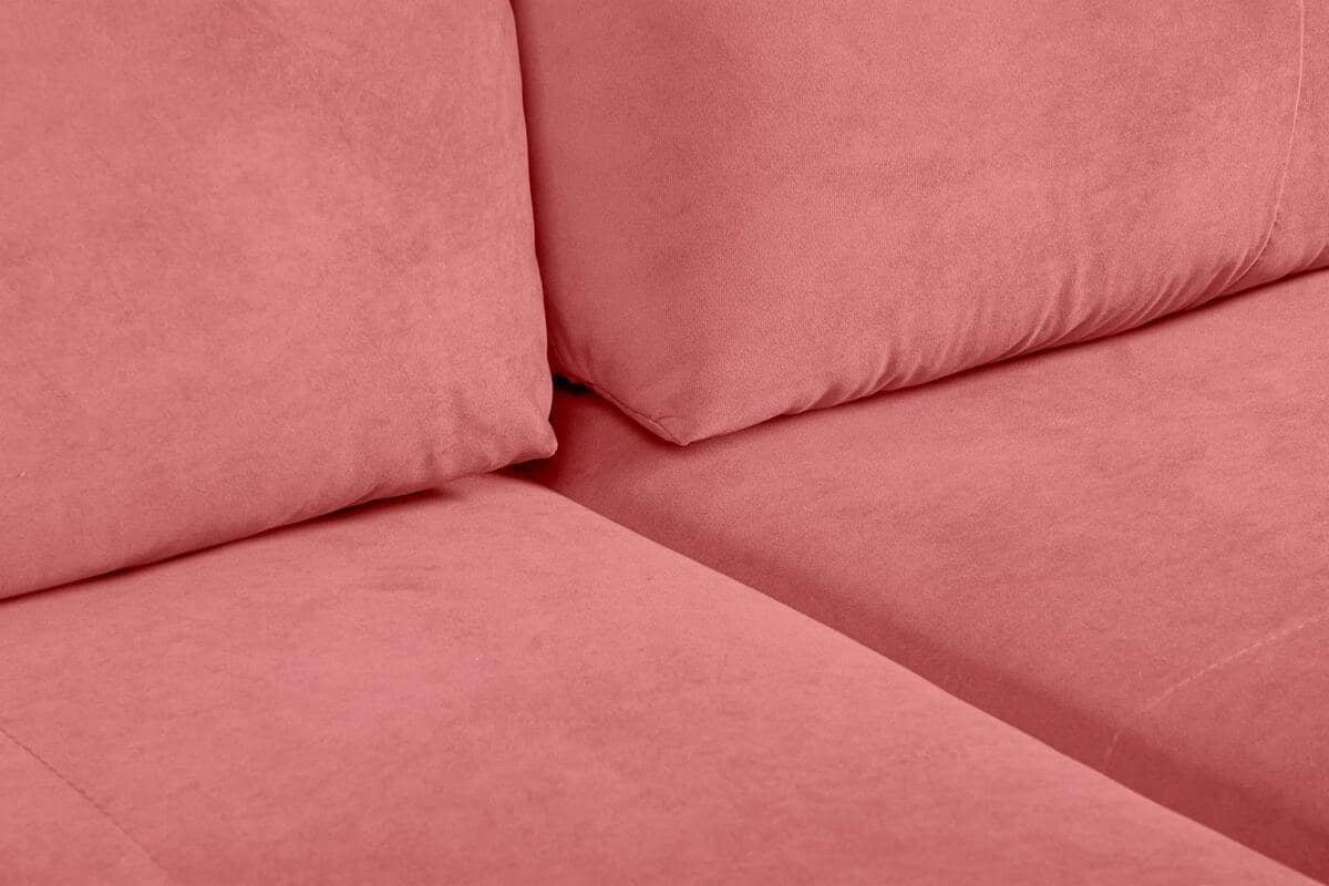 Sofa TENU, rožinė, 230x92x97 cm