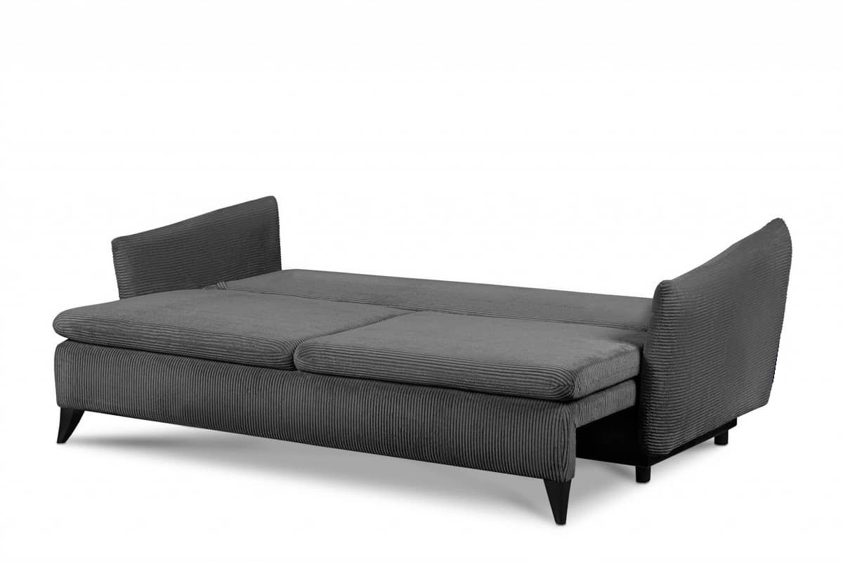 Sofa TENU A, tamsiai pilka, 230x92x97 cm