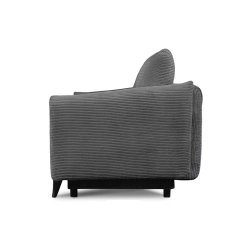 Sofa TENU A, tamsiai pilka, 230x92x97 cm