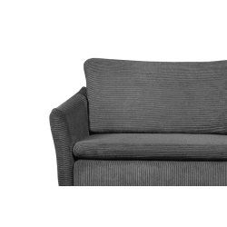 Sofa TENU A, tamsiai pilka, 230x92x97 cm