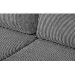 Sofa TENU A, tamsiai pilka, 230x92x97 cm