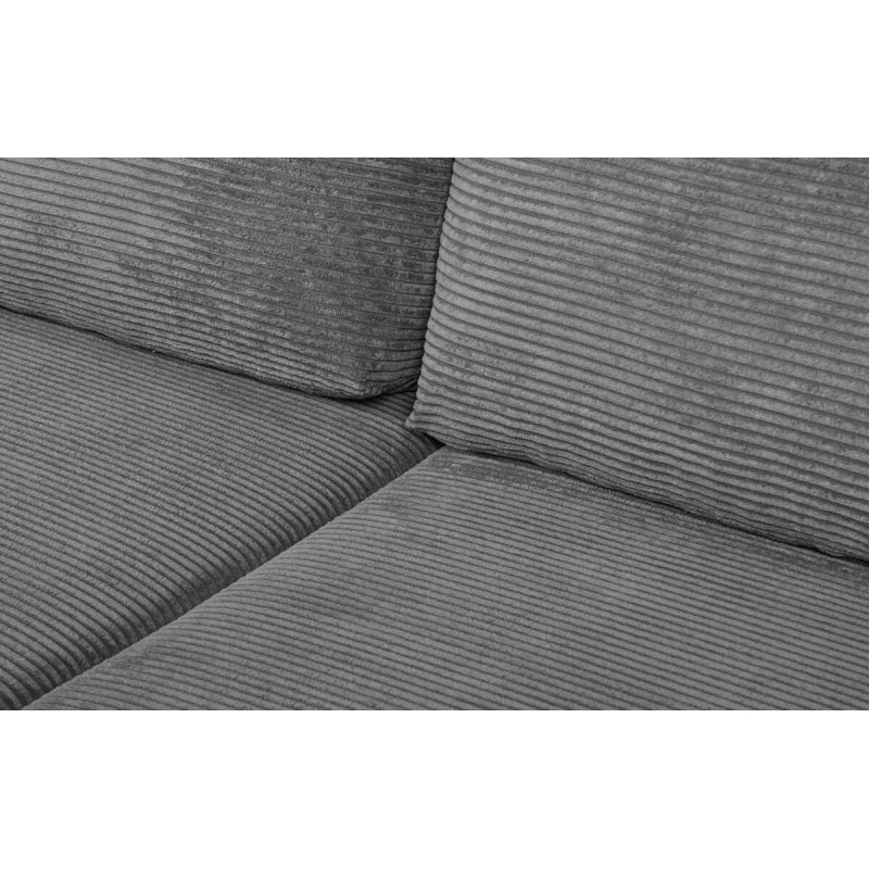 Sofa TENU A, tamsiai pilka, 230x92x97 cm