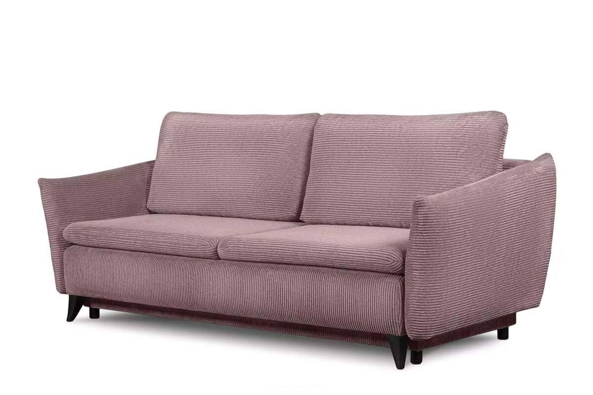 Sofa TENU A, rožinė, 230x92x97 cm