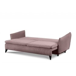 Sofa TENU A, rožinė, 230x92x97 cm