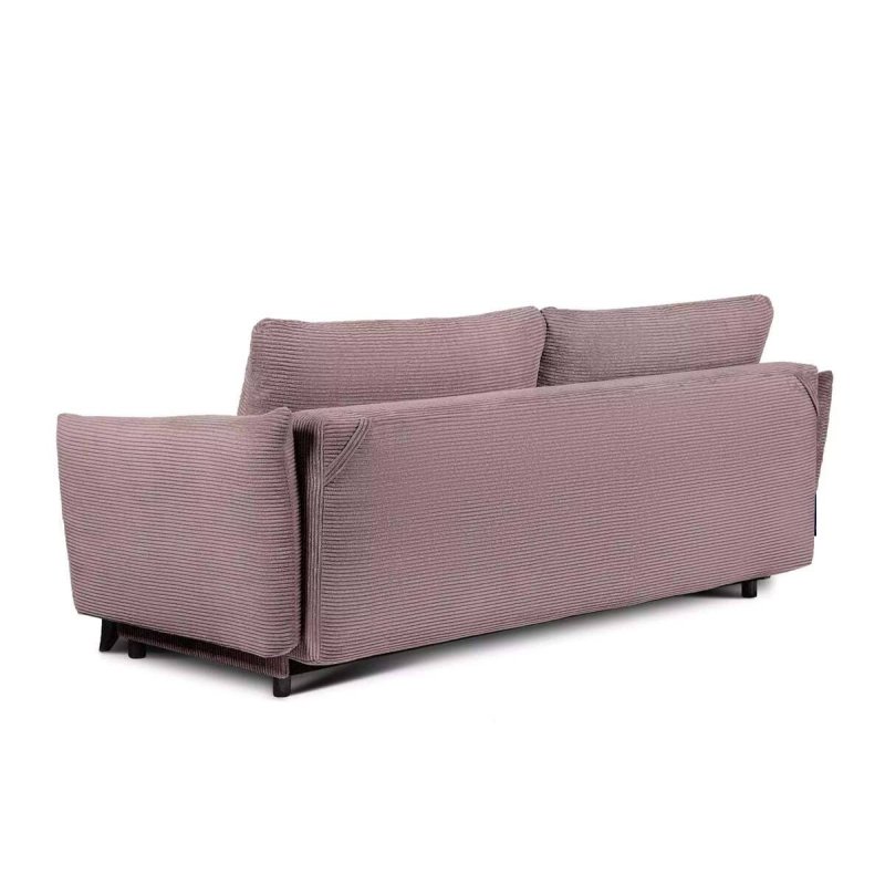 Sofa TENU A, rožinė, 230x92x97 cm