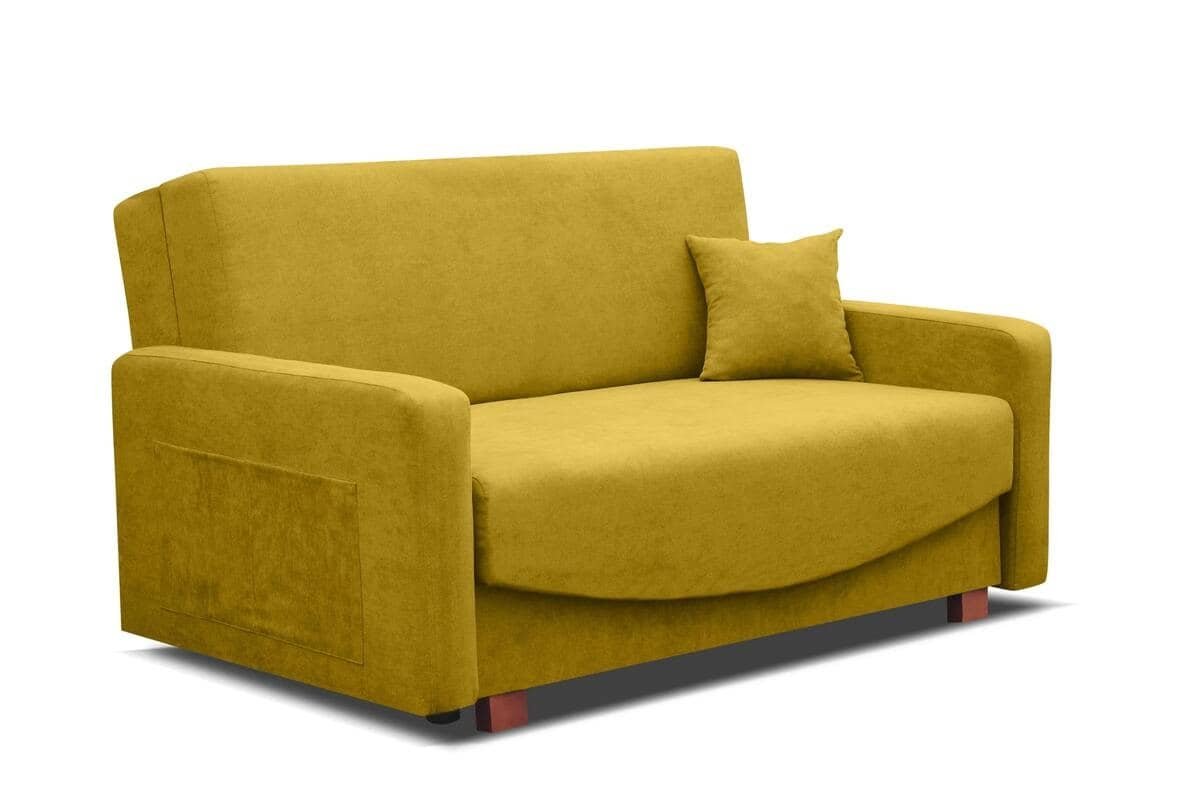 Sofa INCU, geltona, 150x96x83 cm