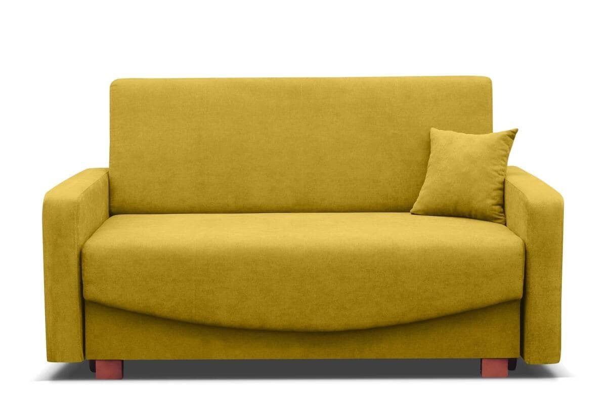 Sofa INCU, geltona, 150x96x83 cm