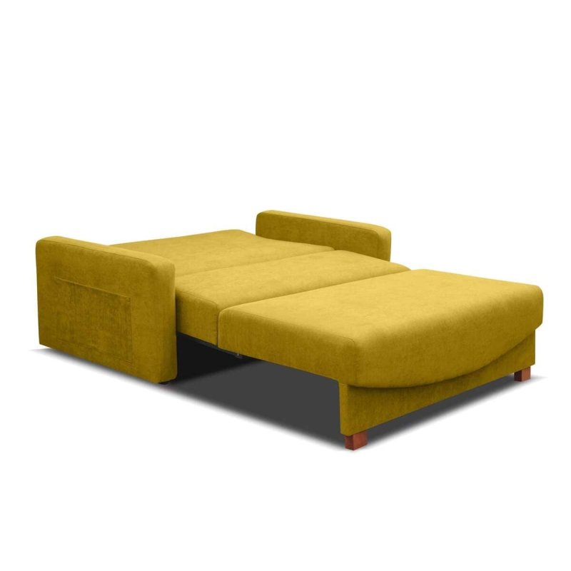 Sofa INCU, geltona, 150x96x83 cm