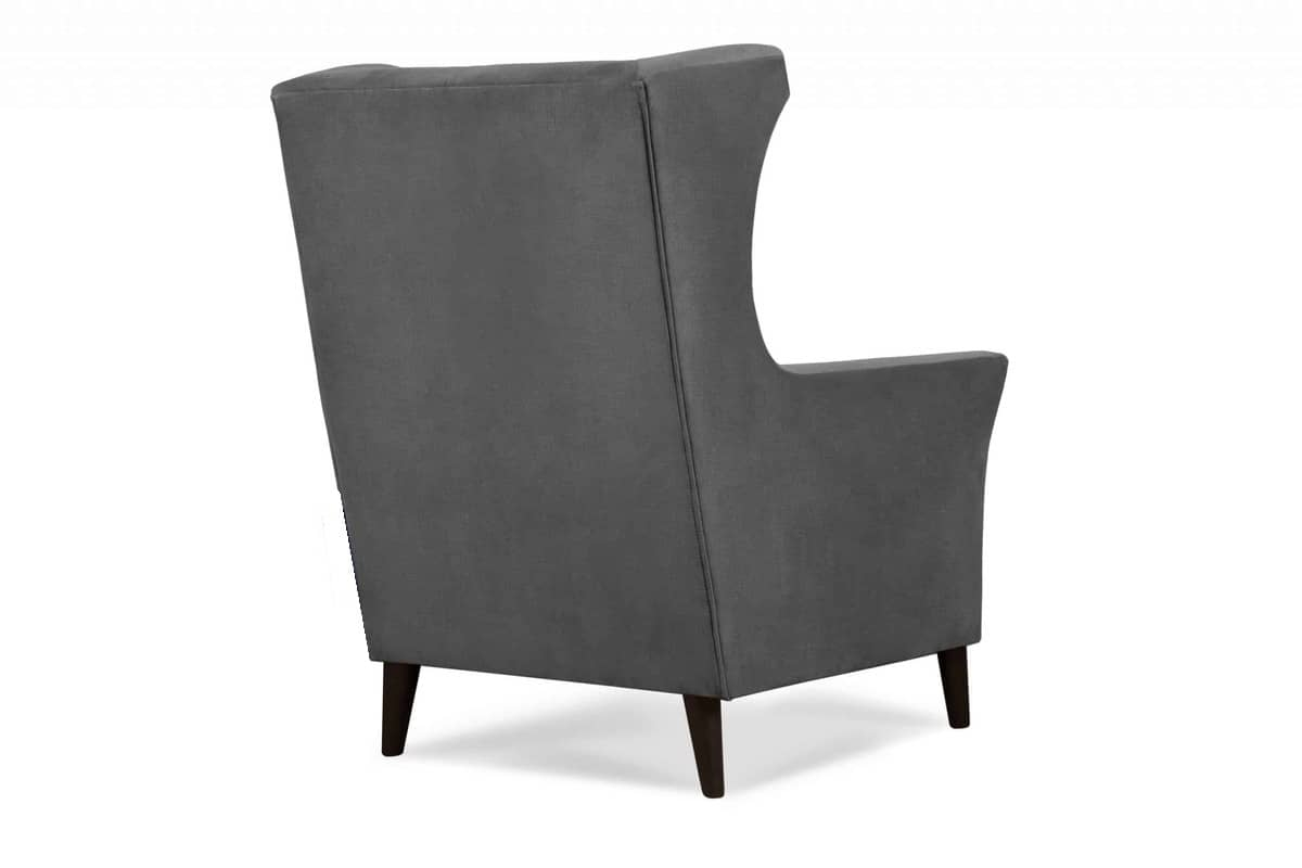 Fotelis SALIC, pilkas, 80x93x105 cm