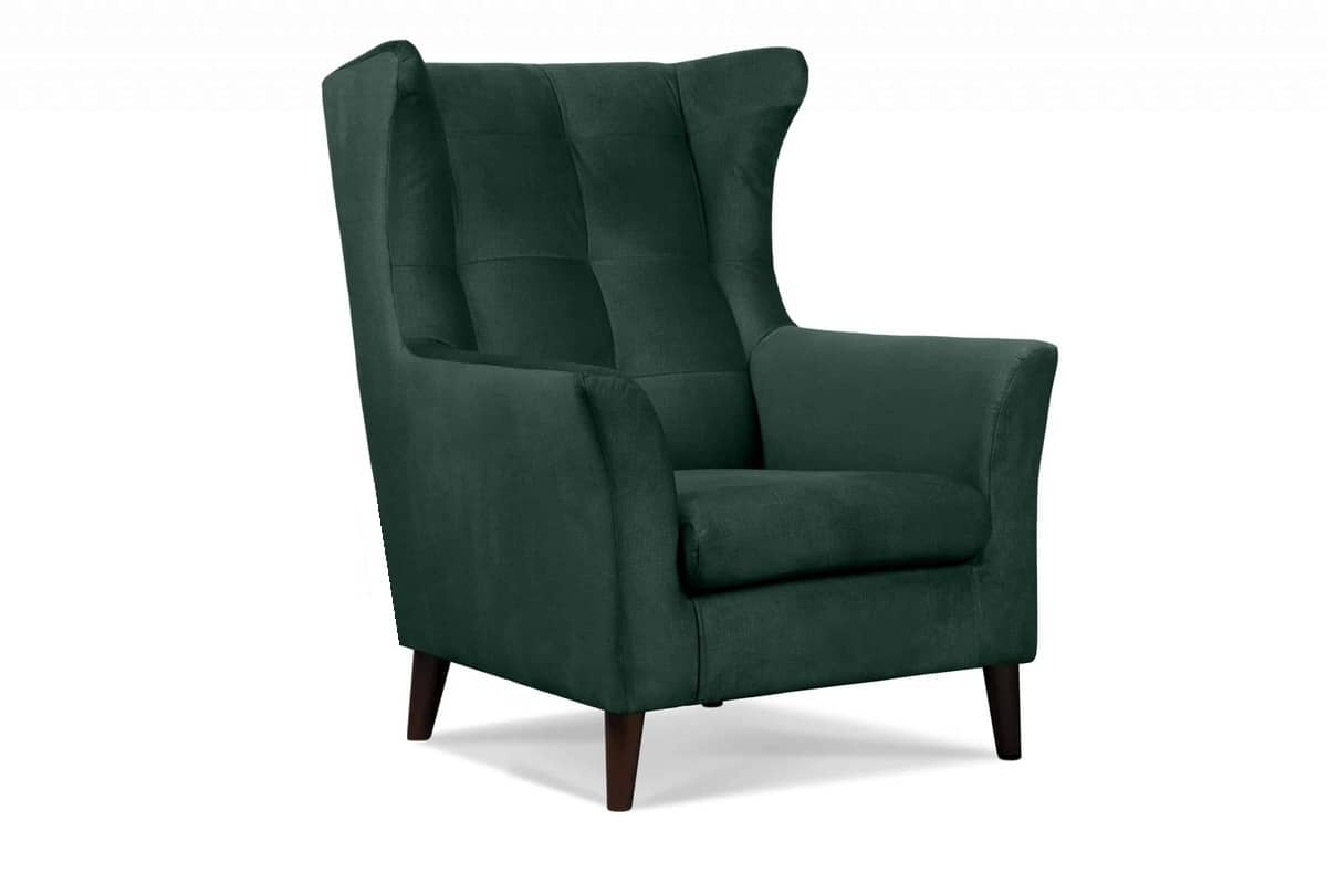 Fotelis SALIC, žalias, 80x93x105 cm