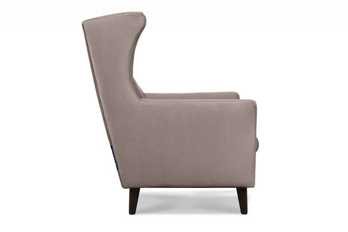 Fotelis SALIC, smėlio, 80x93x105 cm