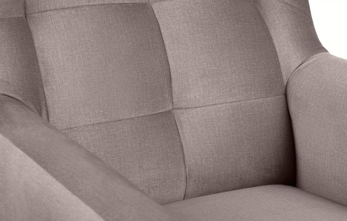 Fotelis SALIC, smėlio, 80x93x105 cm