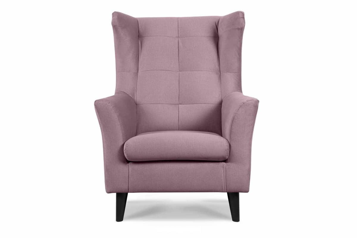 Fotelis SALIC, rožinis, 80x93x105 cm