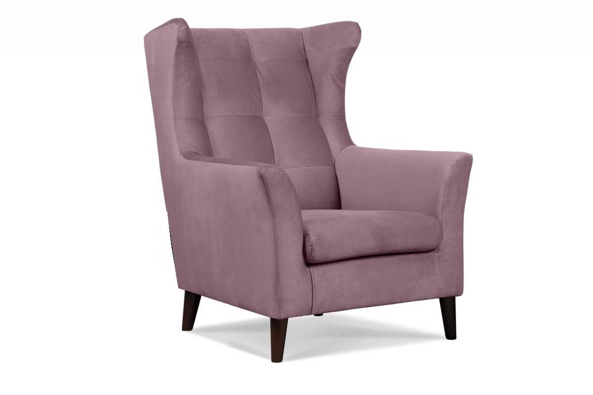 Fotelis SALIC, rožinis, 80x93x105 cm
