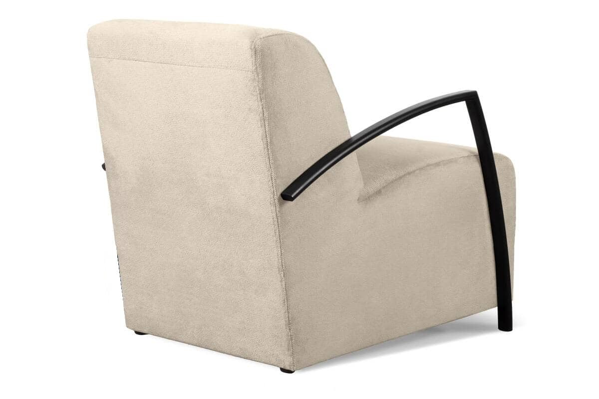 Fotelis CARA, kreminis, 67x82x76 cm