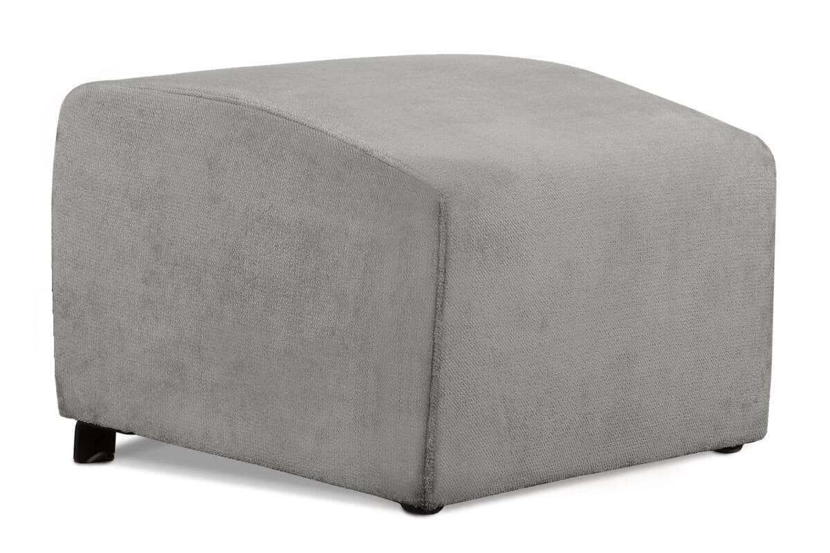 Pufas CARA, pilkas, 60x60x45 cm