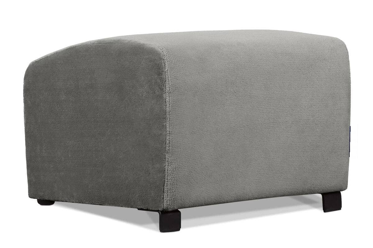 Pufas CARA, pilkas, 60x60x45 cm