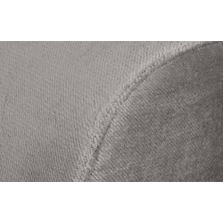 Pufas CARA, pilkas, 60x60x45 cm