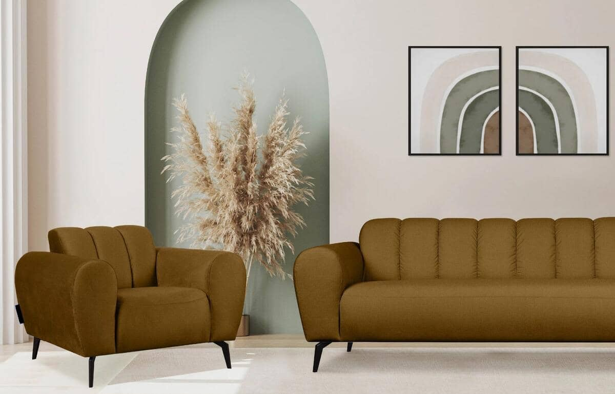 Fotelis RUBERI, garstyčių, 98x92x78 cm