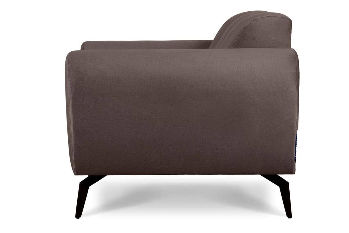 Fotelis RUBERI, rudas, 98x92x78 cm