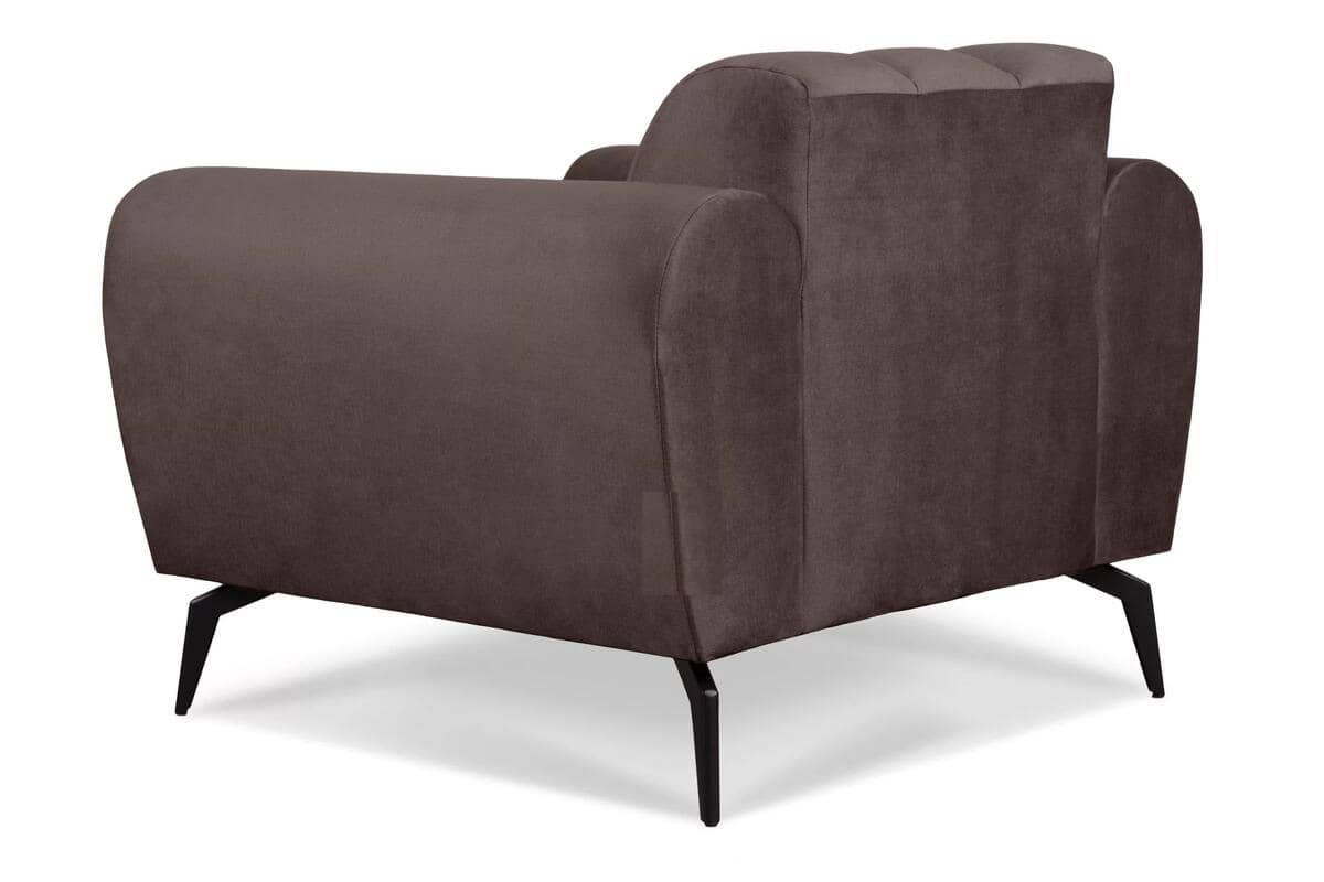 Fotelis RUBERI, rudas, 98x92x78 cm