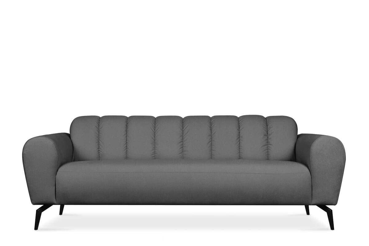 Sofa RUBERI, pilka, 220x92x78 cm