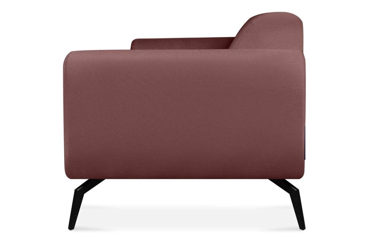 Sofa RUBERI, rožinė, 220x92x78 cm