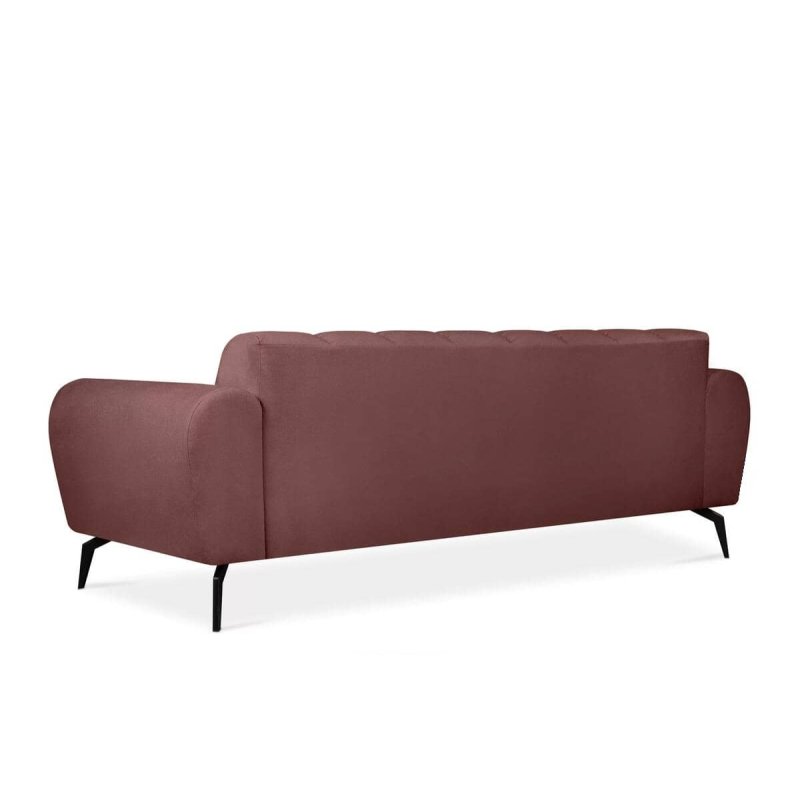 Sofa RUBERI, rožinė, 220x92x78 cm