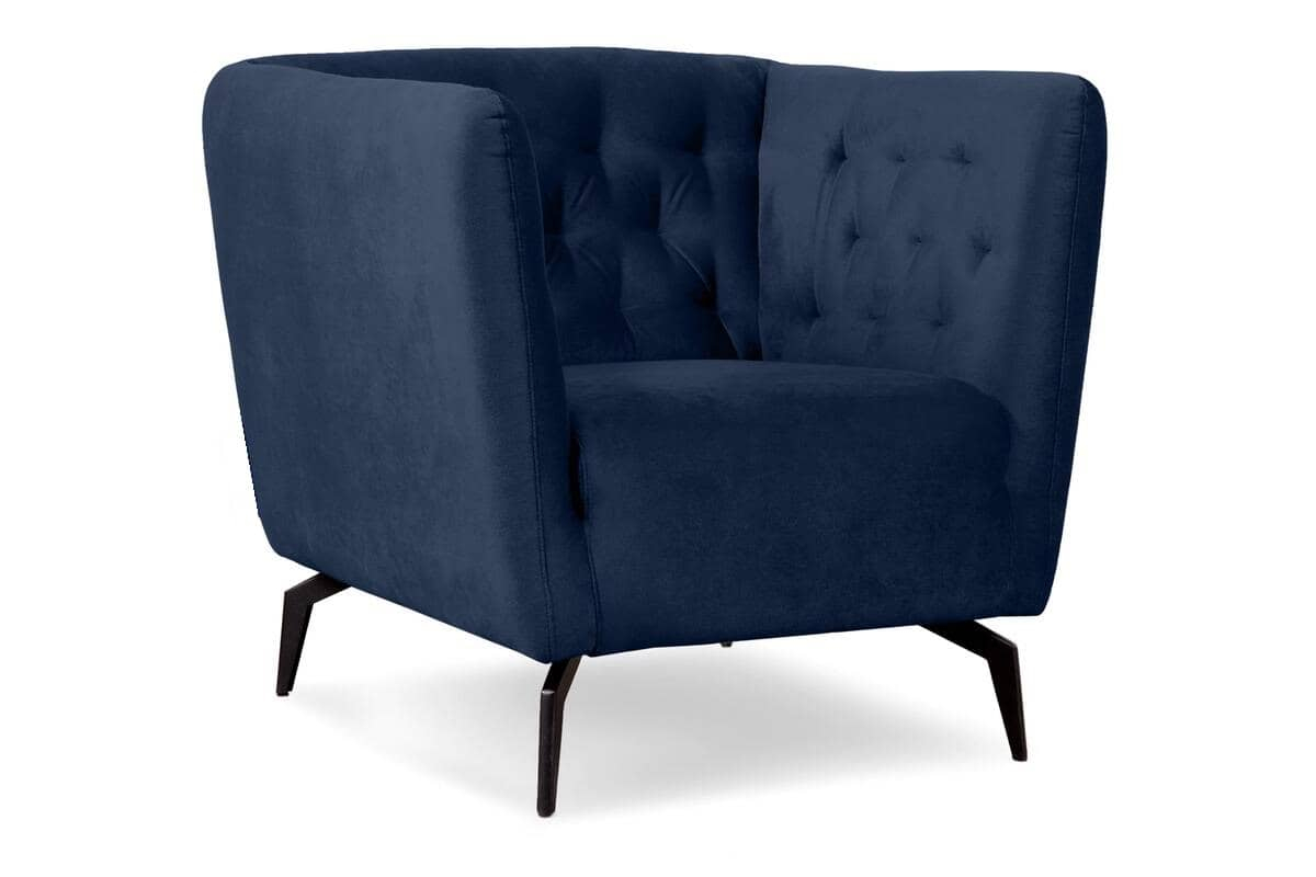 Fotelis CORDO, mėlynas, 103x88x91 cm