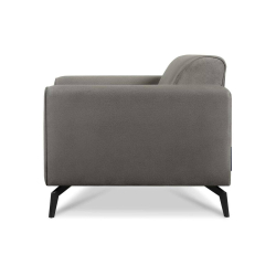 Fotelis VESTRU, pilkas, 100x92x78 cm