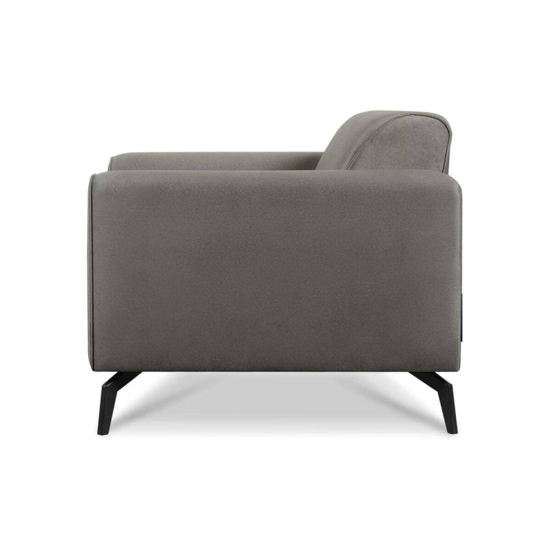 Fotelis VESTRU, pilkas, 100x92x78 cm