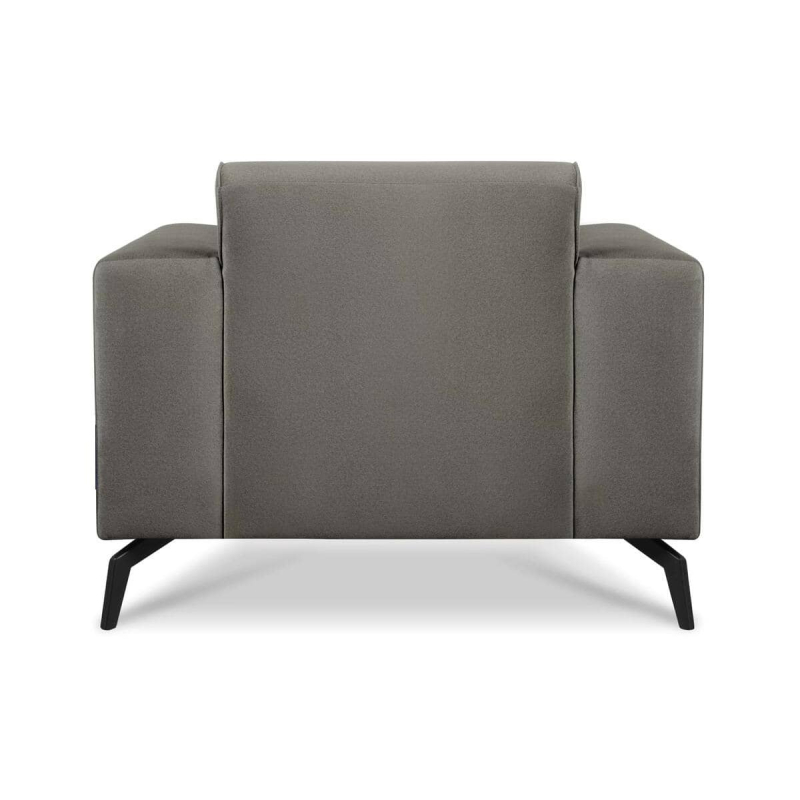 Fotelis VESTRU, pilkas, 100x92x78 cm