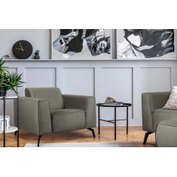 Fotelis VESTRU, pilkas, 100x92x78 cm