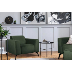 Fotelis VESTRU, žalias, 100x92x78 cm