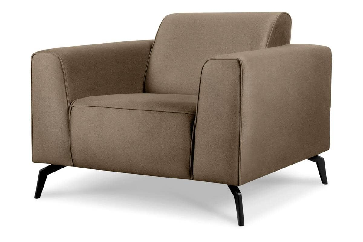 Fotelis VESTRU, smėlio, 100x92x78 cm