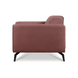 Fotelis VESTRU, rožinis, 100x92x78 cm