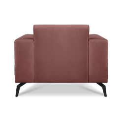 Fotelis VESTRU, rožinis, 100x92x78 cm