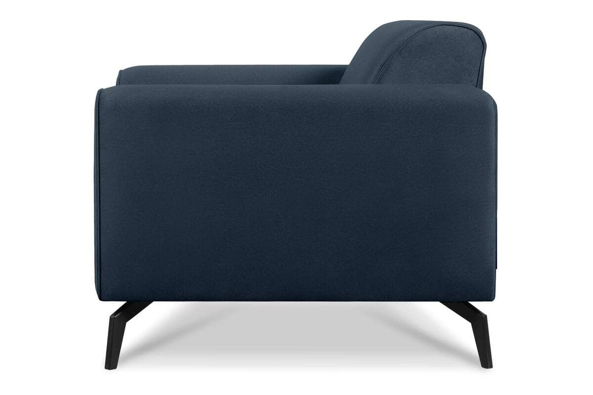 Fotelis VESTRU, mėlynas, 100x92x78 cm