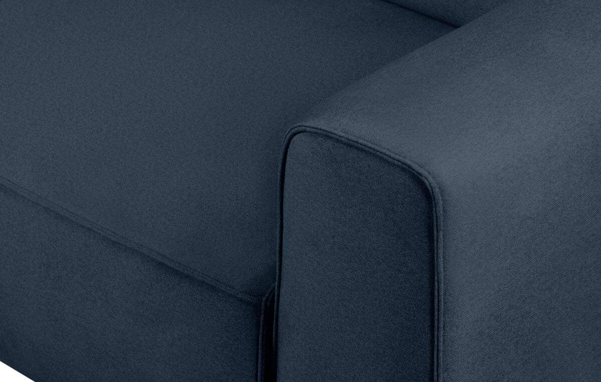 Fotelis VESTRU, mėlynas, 100x92x78 cm