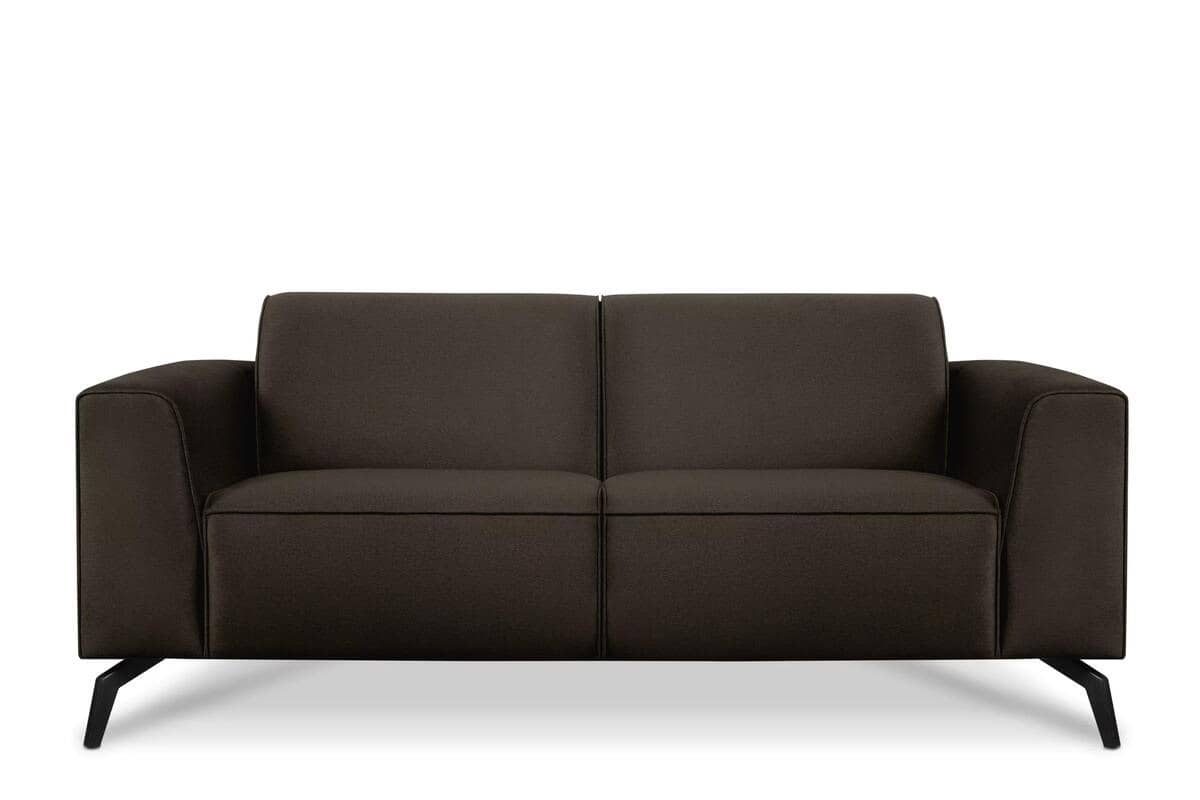 Sofa VESTRU, tamsiai ruda, 175x92x78 cm